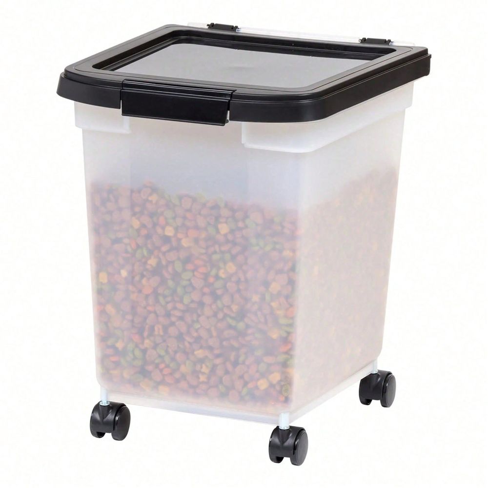 Cubo de almacenamiento de plás - Food Storage Dog reseña y precio