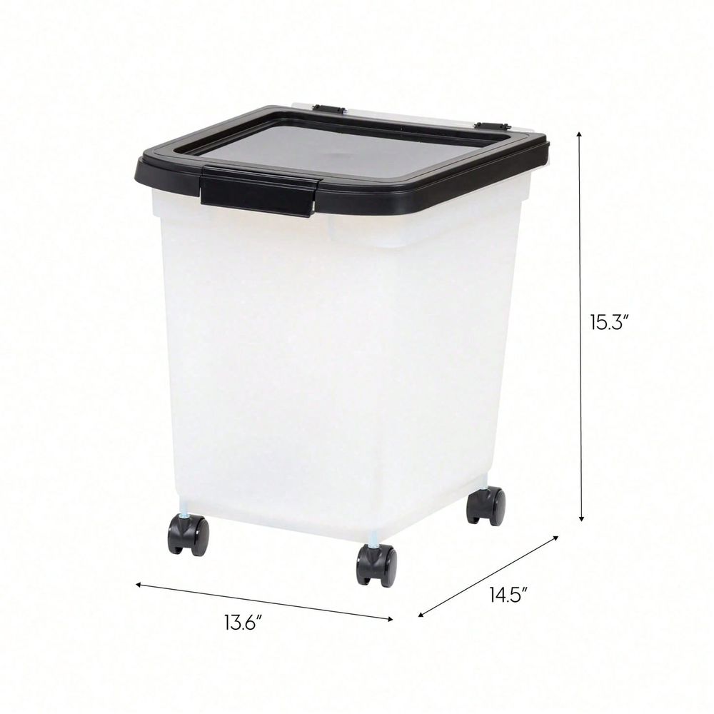Cubo de almacenamiento de plás - Food Storage Dog reseña y precio