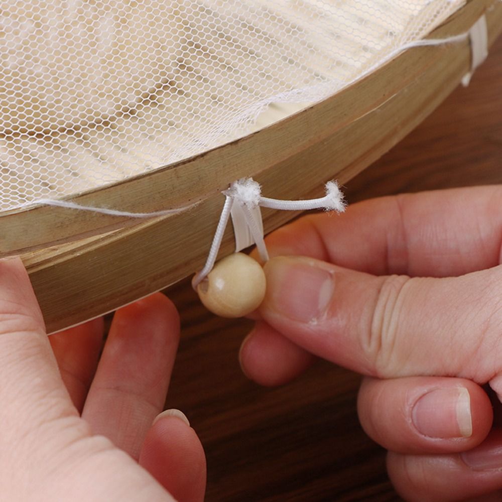 Cesta de bambú antiinsectos a  - Food Storage Net reseña y precio