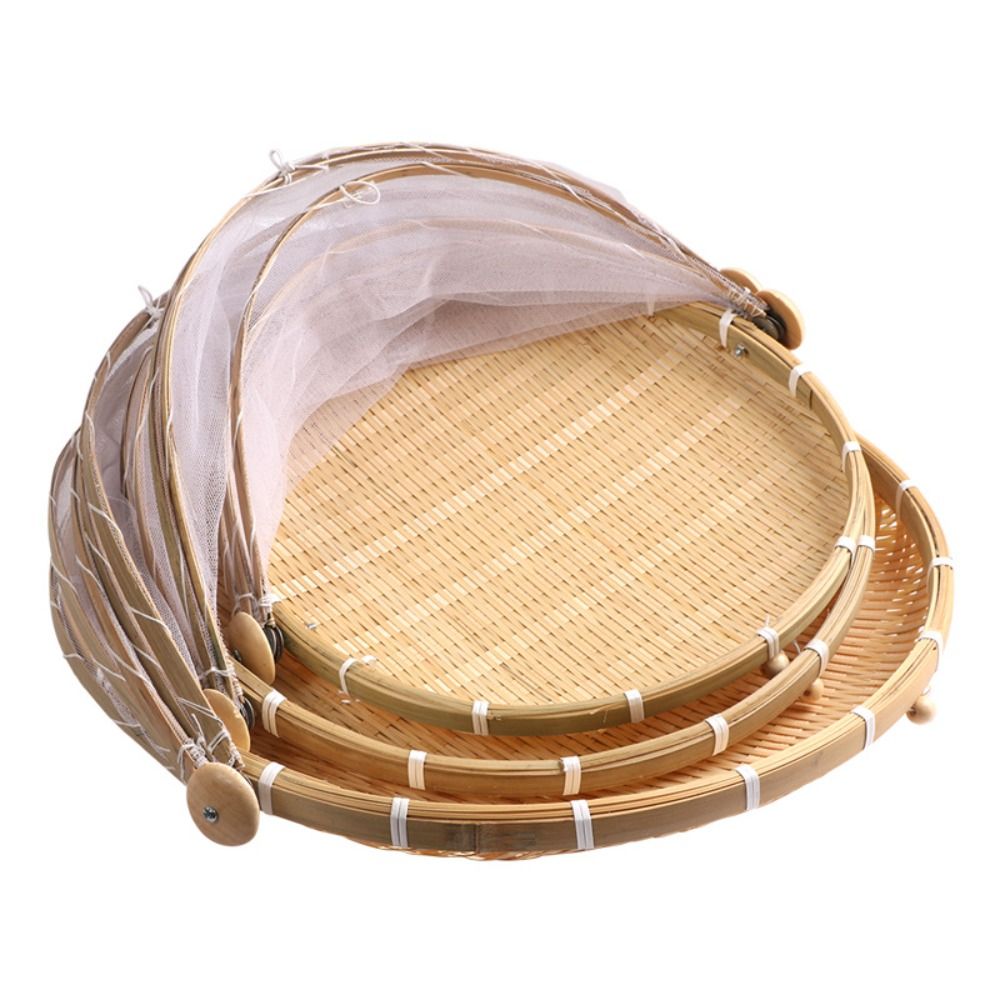 Cesta de bambú antiinsectos a  - Food Storage Net reseña y precio